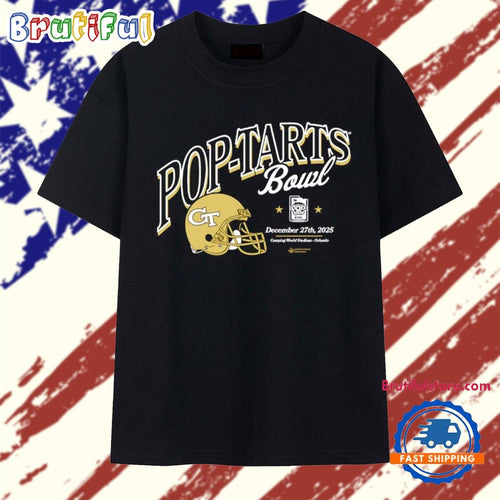 Georgia Tech Yellow Jackets 2025 Pop-Tarts Bowl helmet T Shirt