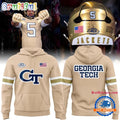 Georgia Tech Yellow Jackets Wordmark Uniform Special New Hoodie T-Shirt