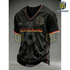 Germany National Football Team Black Soccer Jersey Shirt