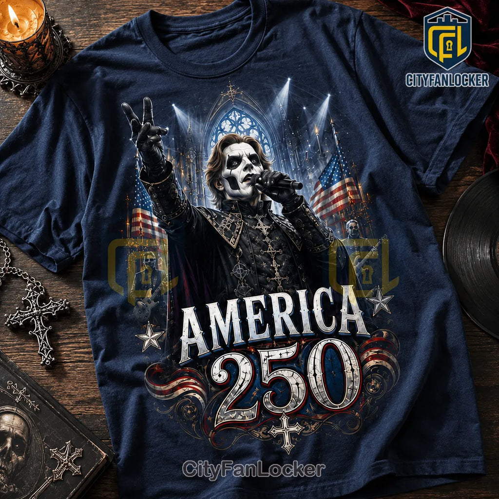 Ghost Band America 250 Years Of Freedom Patriotic T-Shirt