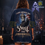 Ghost Band America 250 Years Of Freedom Patriotic T-Shirt