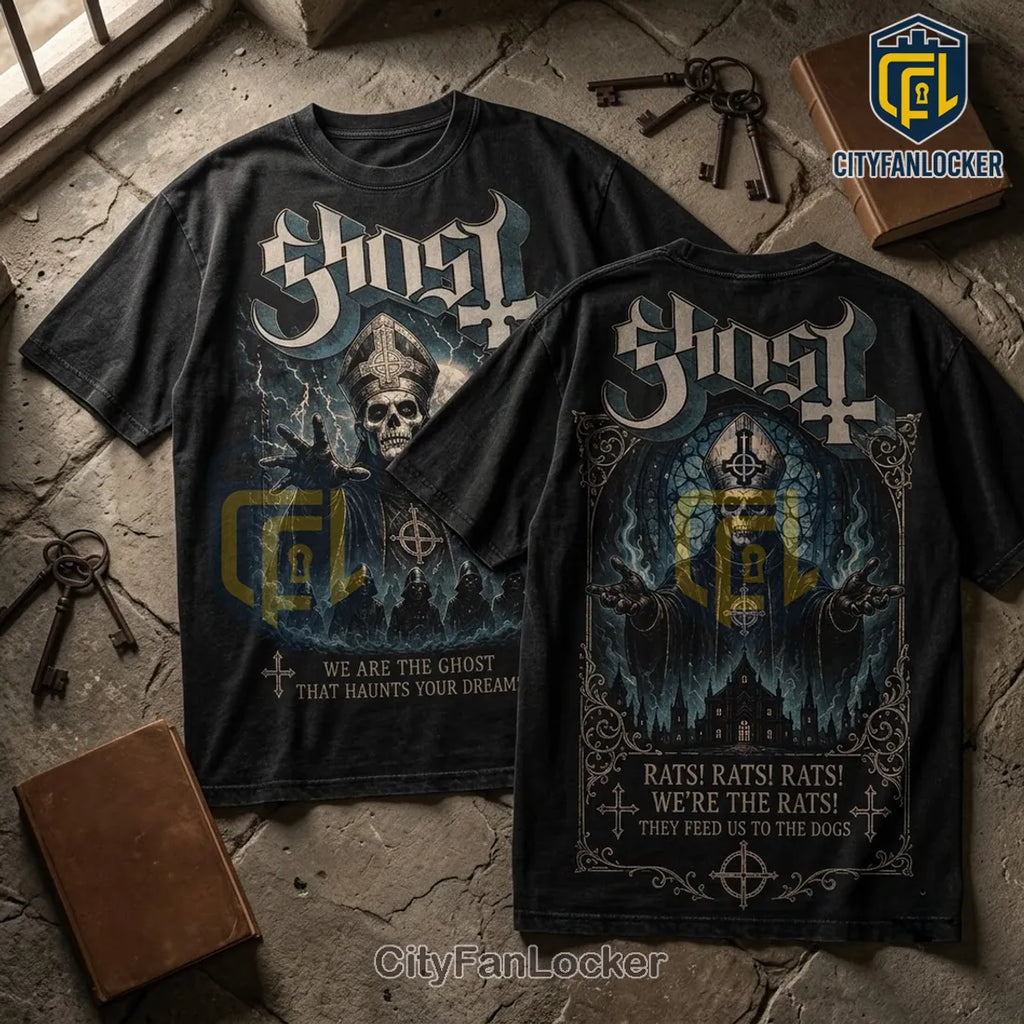 Ghost Band Papa Emeritus Black T-Shirt