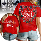 Ghost Swedish Band I Have A Ghost Addiction Collectible Graphic T-Shirt