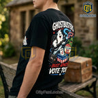 Ghostbusters Election Day Vote Today Black T-Shirt