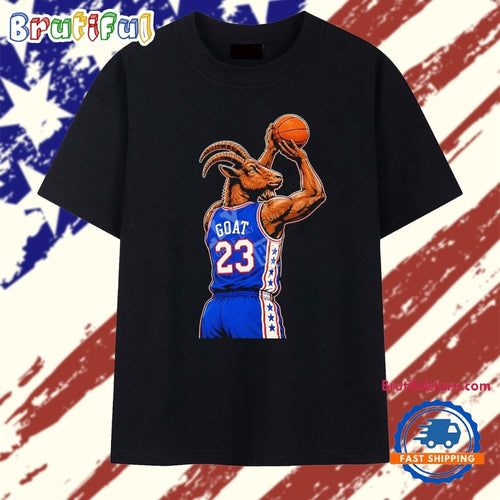 Goat 23 Basketball Player Jersey sports T Shirt