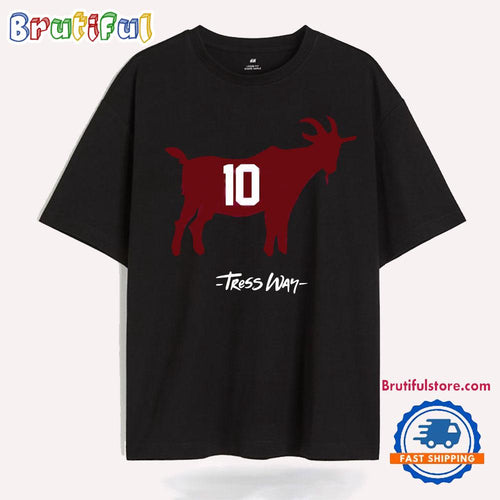 Goat Tress Way 10 Washington Commanders T Shirt