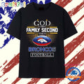 God first family second then Denver Broncos 2026 AFC Division Champions T Shirt