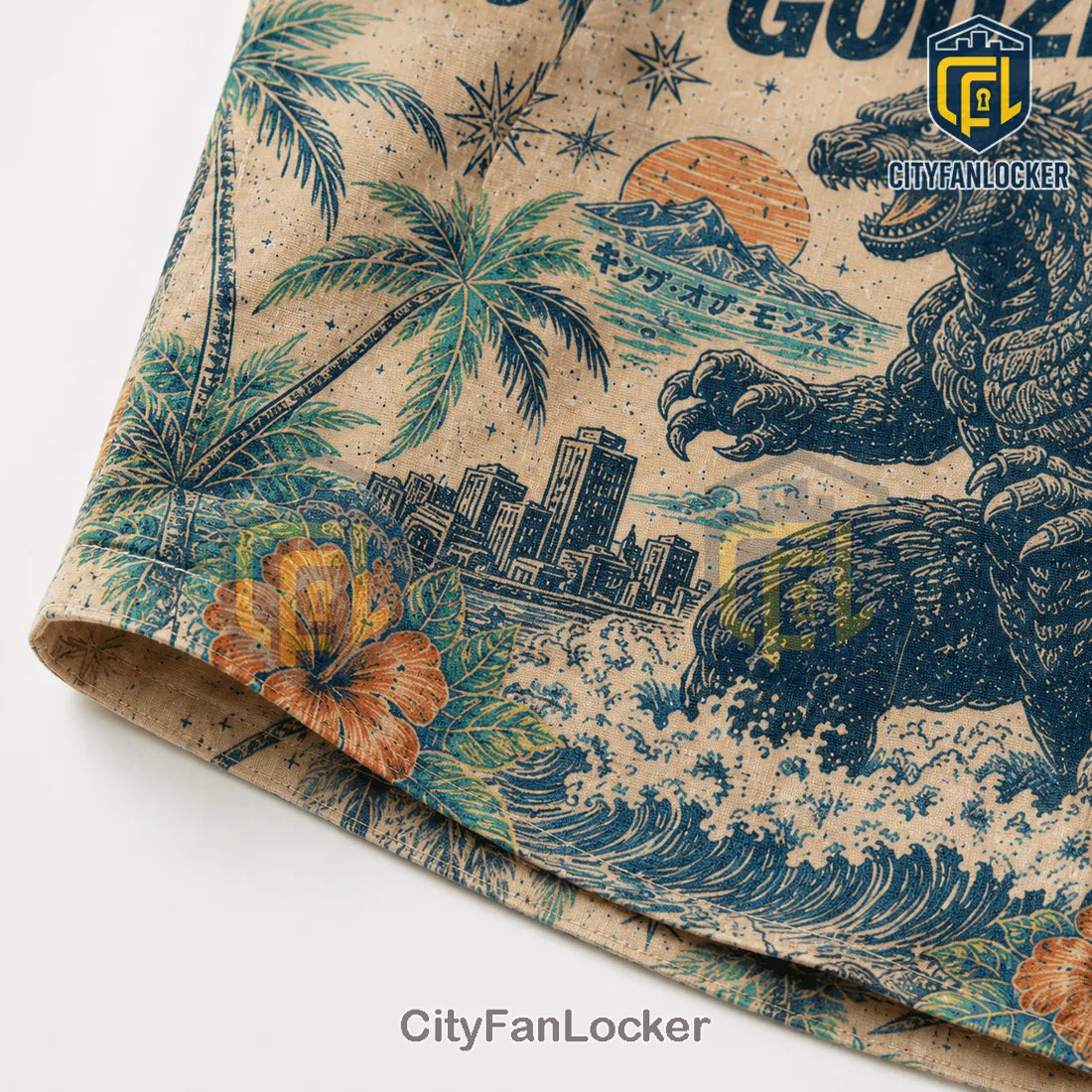 Godzilla Tropical Summer Hawaiian Shirt 2026