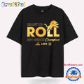 Gold Detroit Lions 2024 Ready To Roll Nfc North Champions T Shirt