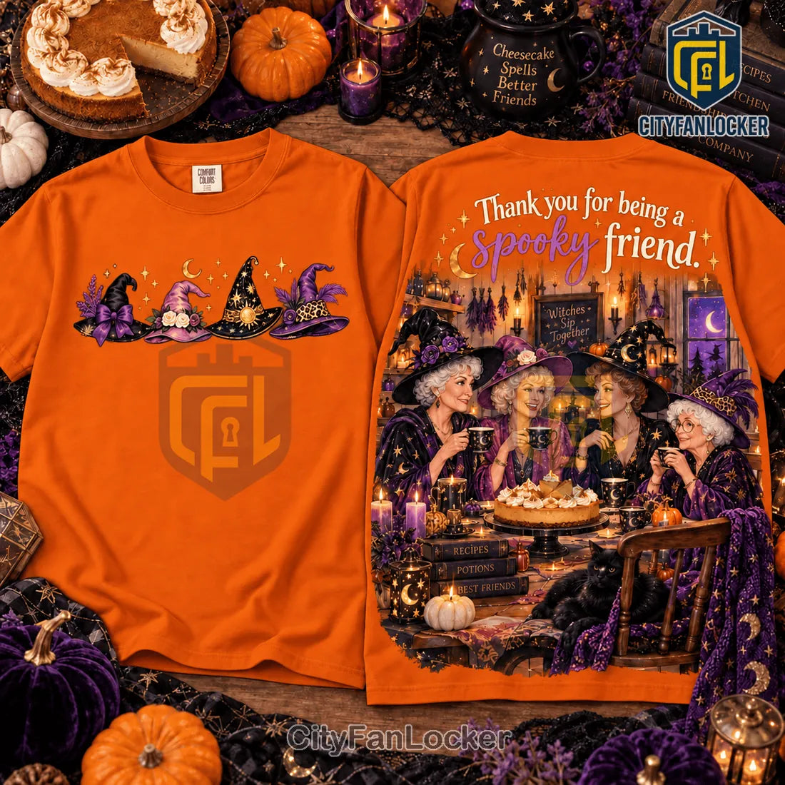 Golden Girls Spooky Witches Friendship Shirt