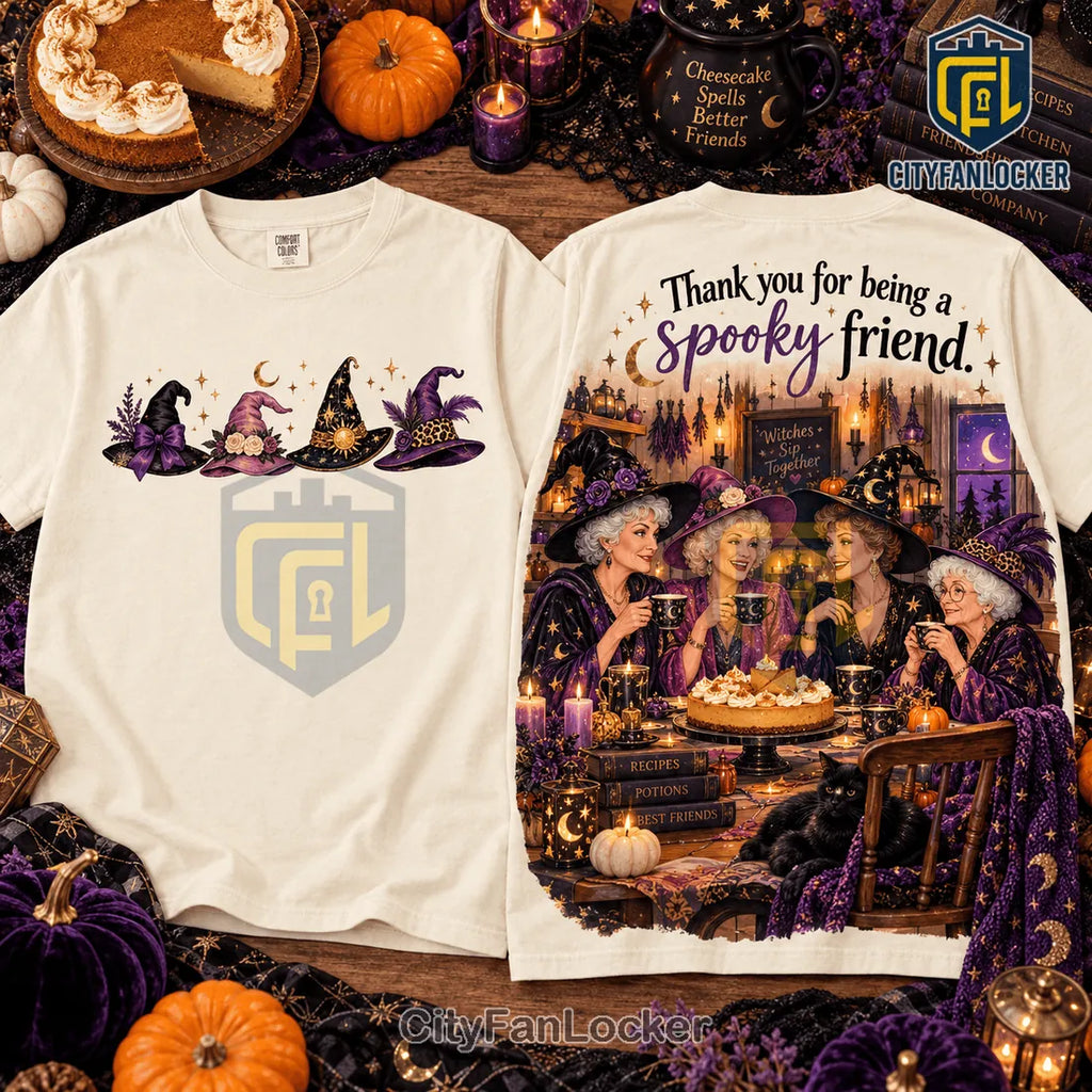 Golden Girls Spooky Witches Friendship Shirt