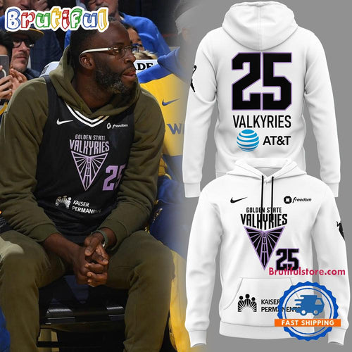 Golden State Valkyries 2025 Fan White Hoodie Shirt