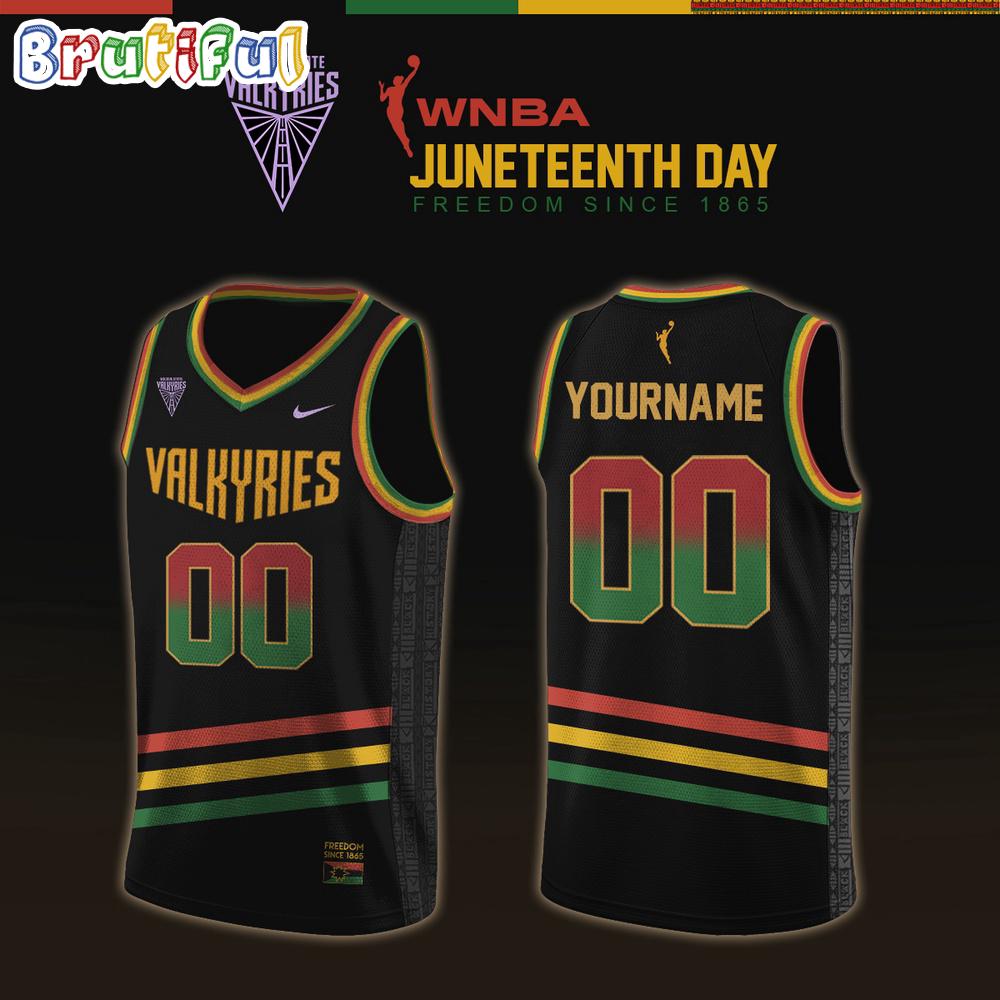 Golden State Valkyries 2026 WNBA x Juneteenth Day Limited Edition Basebketball Jersey
