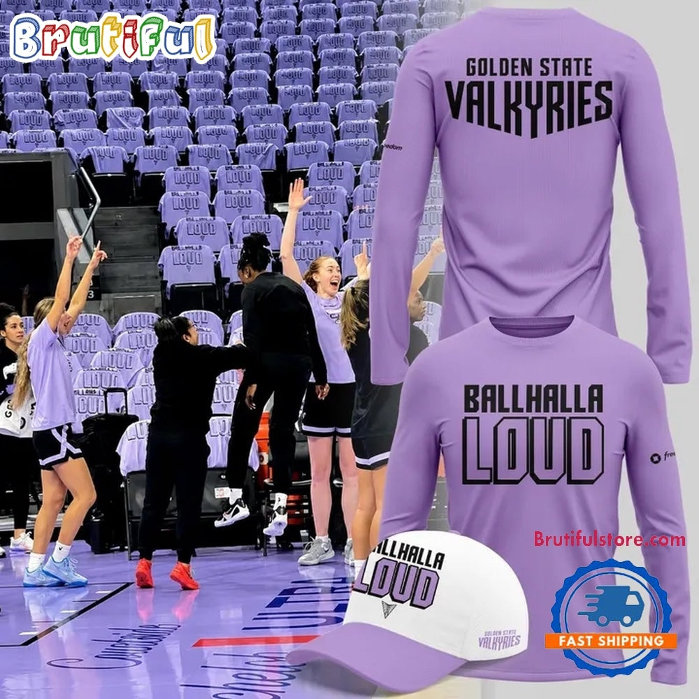 Golden State Valkyries BALLHALLA LOUD Limited Edition Long Sleeve Shirt