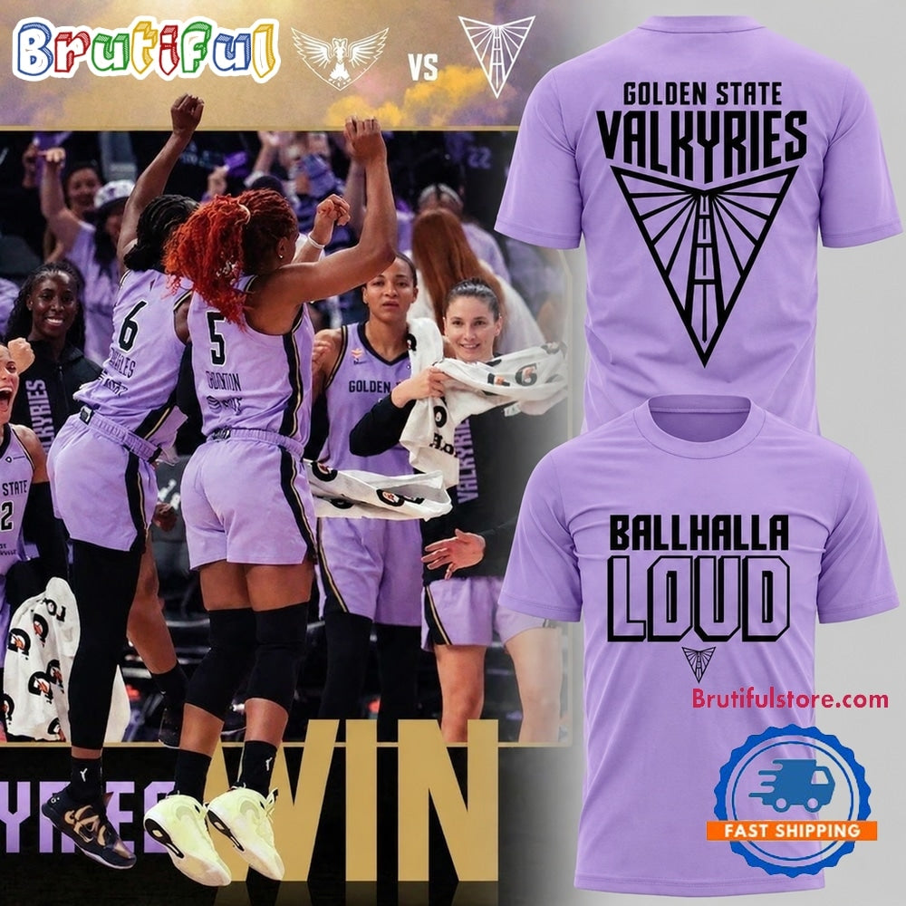 Golden State Valkyries Ballhalla Loud T Shirt