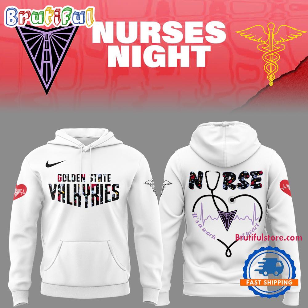Golden State Valkyries WNBA x Nurses Night 2025 Hoodie T-Shirt