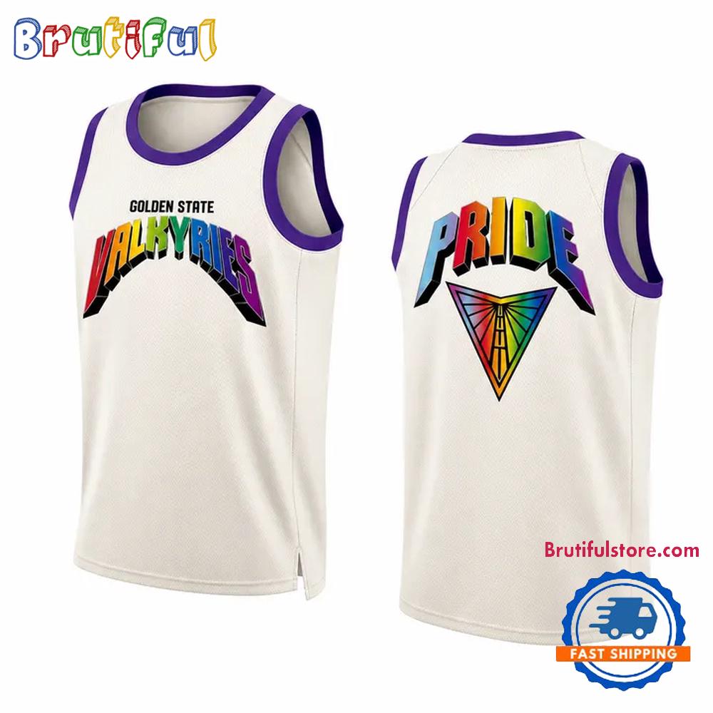 Golden State Valkyries x Pride Night 2026 Exclusive Basketball Jersey