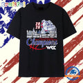 Gonzaga Bulldogs 2026 WCC Men’s Basketball Champions player names city skyline T Shirt