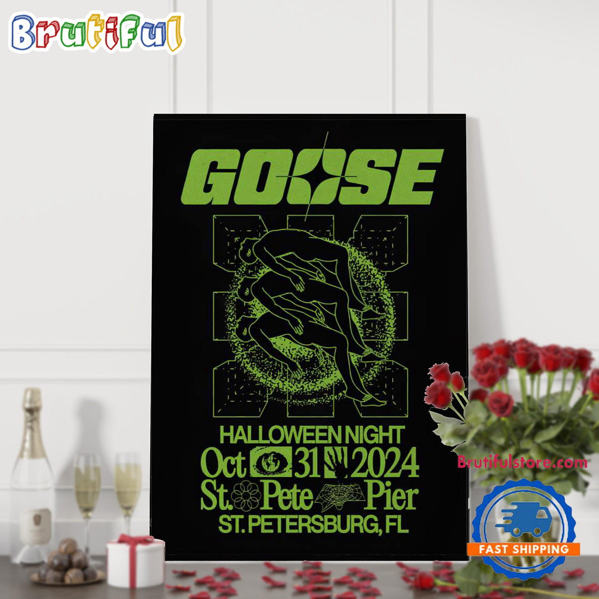 Goose St Petersburg FL Oct 31 2024 Poster Canvas Art
