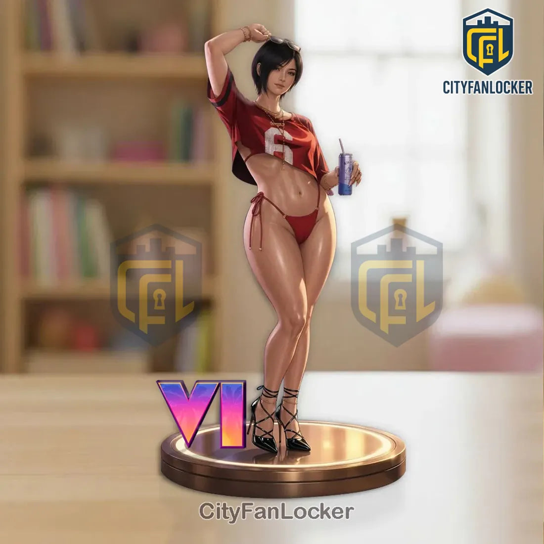 Grand Theft Auto VI Custom Acrylic Figurine Plaque