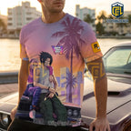 Grand Theft Auto VI x Naruto Characters 2026 T-Shirt