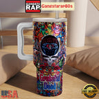 Grateful Dead Dancing Bears Fan Tumbler Cup 40oz