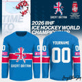 Great Britain IIHF Ice Hockey World Champions 2026 Hockey Jersey