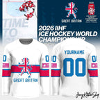 Great Britain IIHF Ice Hockey World Champions 2026 Hockey Jersey