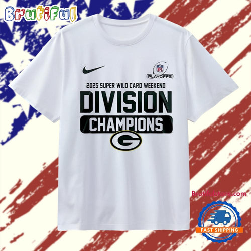 Green Bay Packers 2025 Super Wild Card Weekend Division Champions T Shirt