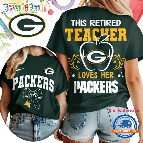 Green Bay Packers 2026 NFL Retired Teacher Unisex T Shirt