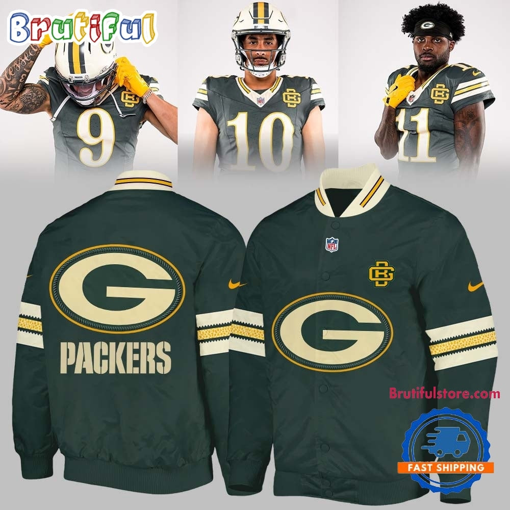 Green Bay Packers 2026 NFL Rivalries Bomber Jacket