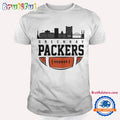 Green Bay Packers NFL 2025 City Skyline T Shirt