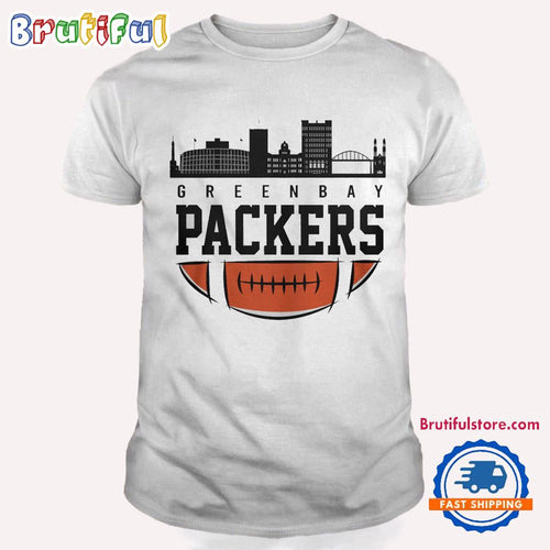 Green Bay Packers NFL 2025 City Skyline T Shirt