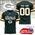 Green Bay Packers NFL Game Day Skyline Names Limited Edition 3D Shirt
