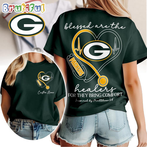Green Bay Packers NFL Heart of A Nurse Game Day Unisex 3D Shirt
