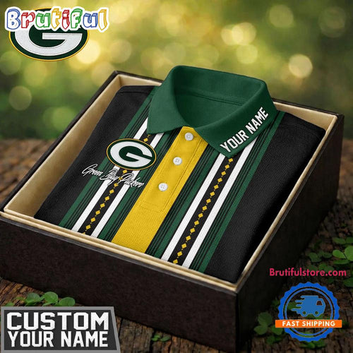 Green Bay Packers NFL Legacy Sport New Design Custom Polo Shirt