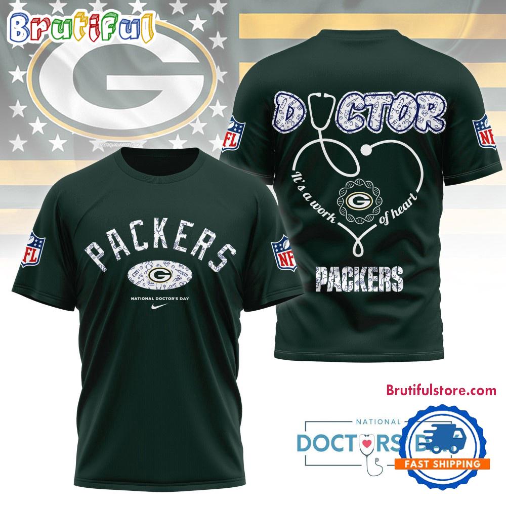 Green Bay Packers NFL National Doctors Day Unisex 3D Shirt