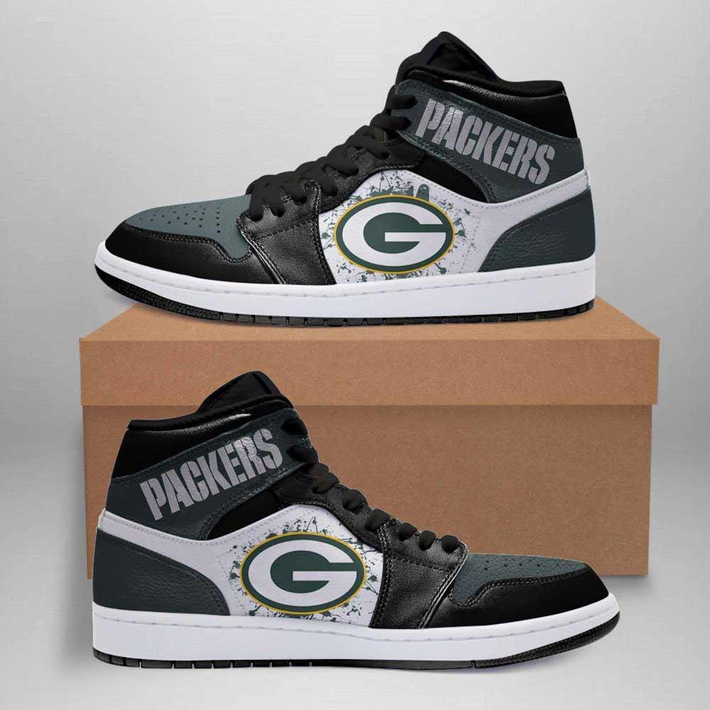 NFL Green Bay Packers NFL Painted Logo JD1 Boot Sneakers Shoes