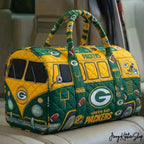 Green Bay Packers Travel Day Quilted Duffle Bag