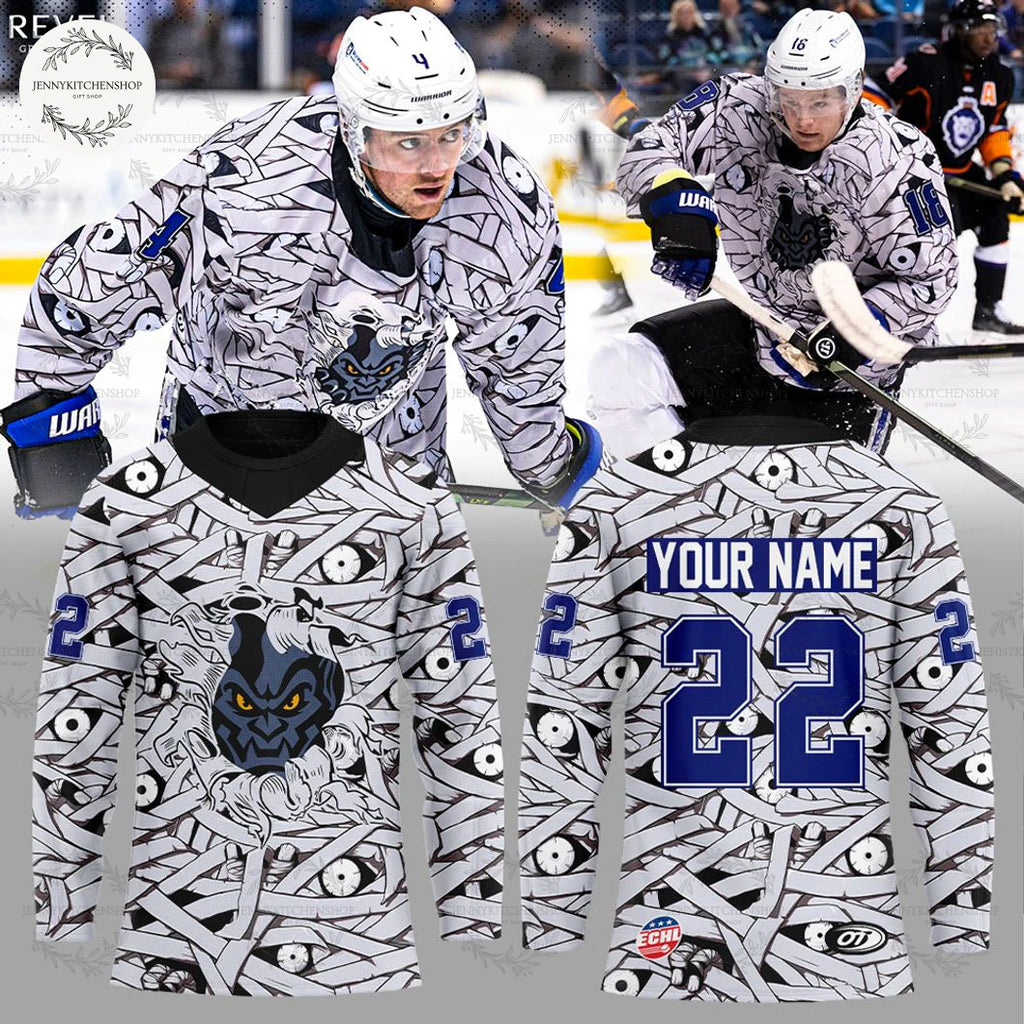 Greensboro Gargoyles Monster Mash Uniform Hockey Jersey
