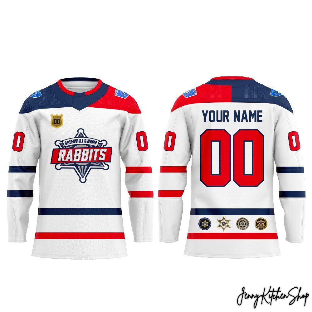 Greenville Swamp Rabbits Law Enforcement 2026 Night Hockey Jersey