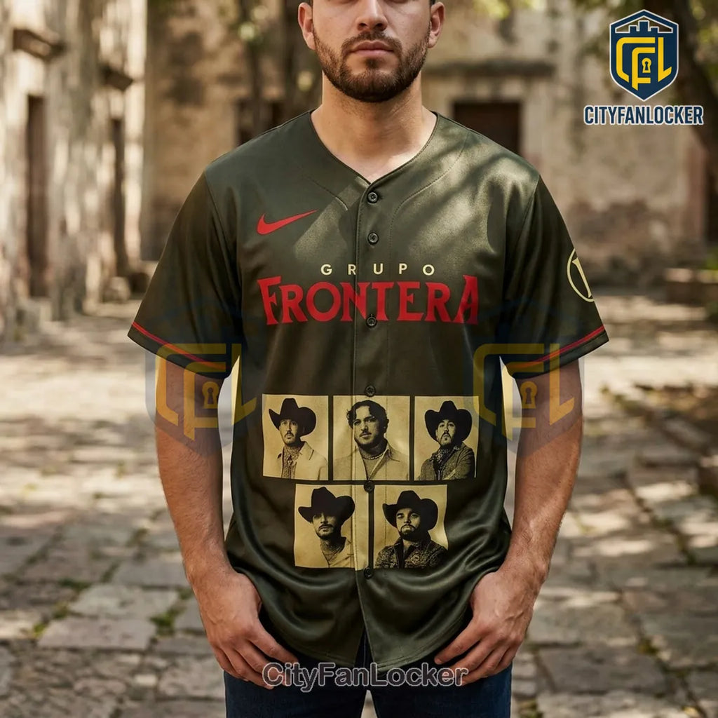 Grupo Frontera Triste Pero Bien Cabron Tour 2026 Baseball Jersey
