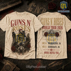 Guns N Roses 2026 World Tour Limited Edition T-Shirt