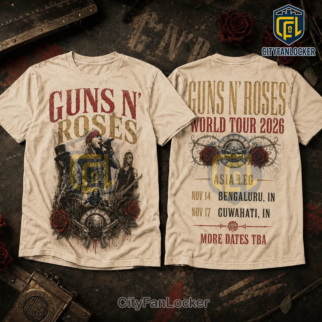 Guns N Roses 2026 World Tour Limited Edition T-Shirt