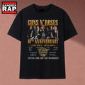 Guns N Roses 41st Anniversary 1985 2026 Thank You For The Memories T Shirt, Music 2D Shirt