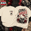 Guns N’ Roses Sweet Chaos Wild Rose Kitty Vintage Rock 3D Shirt Hoodie T-Shirt