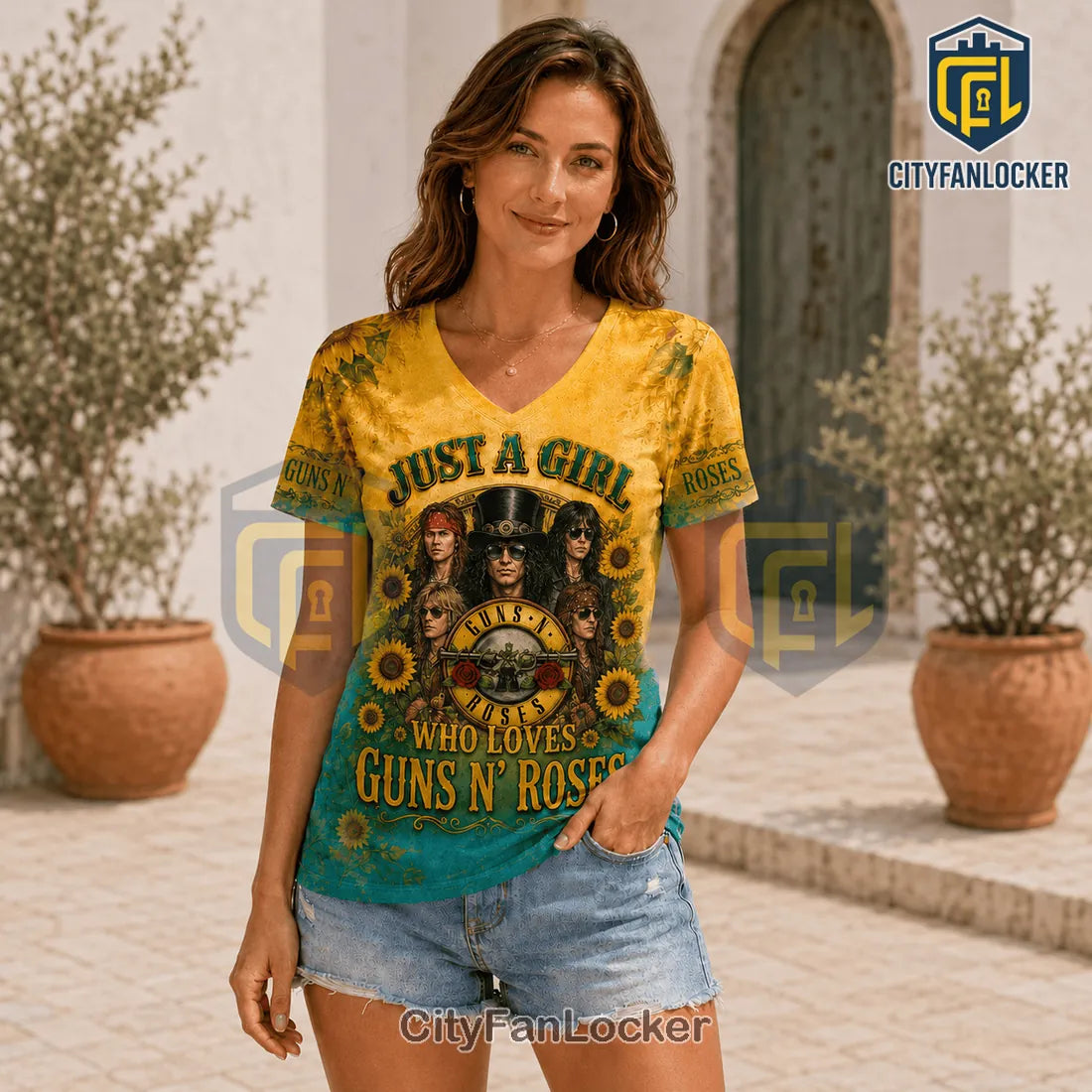 Guns N’ Roses Sweet Child O’ Mine Sunflower T-Shirt