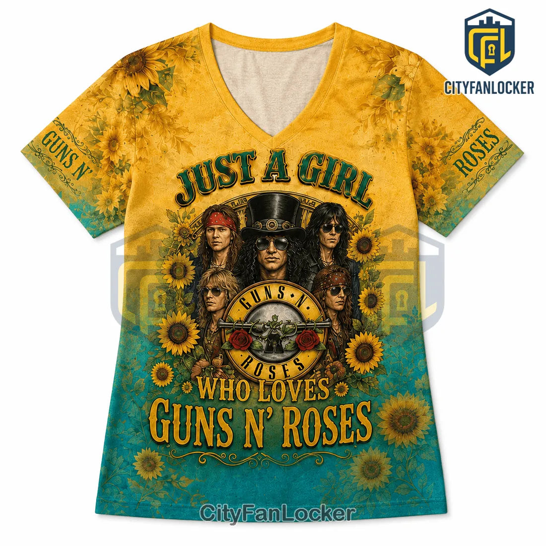 Guns N’ Roses Sweet Child O’ Mine Sunflower T-Shirt