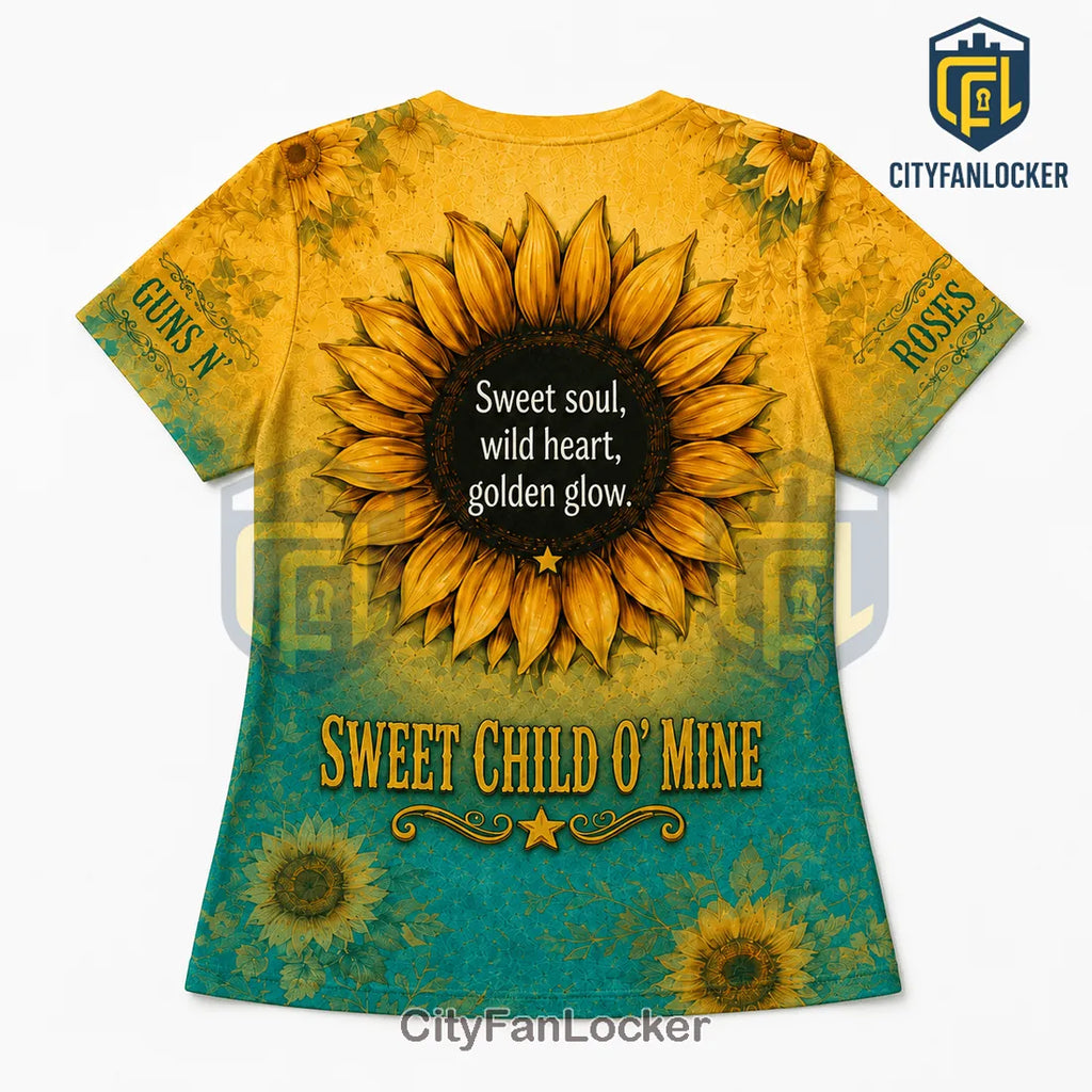 Guns N’ Roses Sweet Child O’ Mine Sunflower T-Shirt