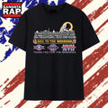 Hail To The Redskins Super Bowl Champions Skyline Signatures T Shirt
